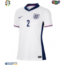 Ženski Nogometni dresi Anglija Kyle Walker #2 Domači EP 2024 Kratek Rokav